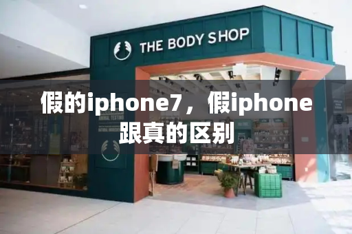 假的iphone7，假iphone跟真的区别-第1张图片-星选测评