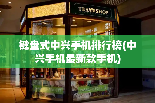 键盘式中兴手机排行榜(中兴手机最新款手机)