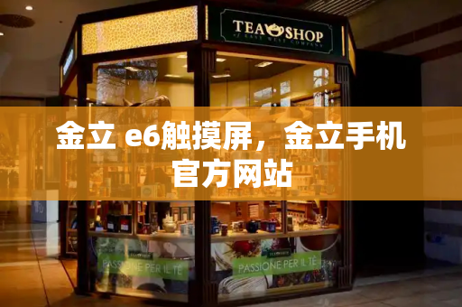 金立 e6触摸屏，金立手机官方网站-第1张图片-星选测评