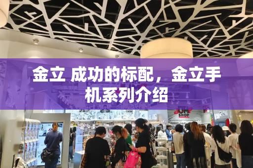 金立 成功的标配，金立手机系列介绍-第1张图片-星选测评