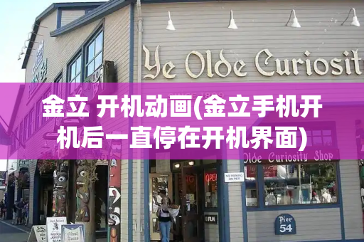 金立 开机动画(金立手机开机后一直停在开机界面)-第1张图片-星选测评