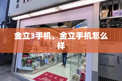 金立3手机，金立手机怎么样-第1张图片-星选测评