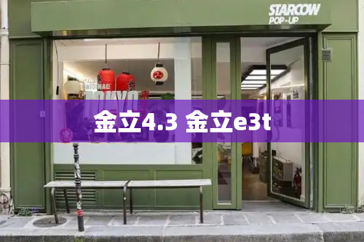 金立4.3 金立e3t
