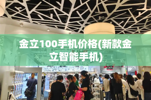 金立100手机价格(新款金立智能手机)