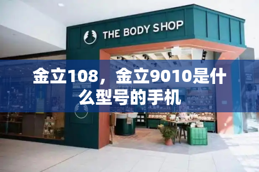 金立108，金立9010是什么型号的手机-第1张图片-星选测评