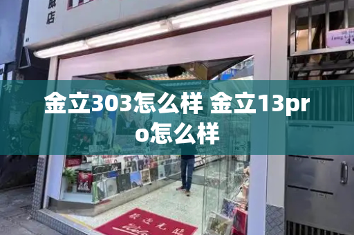 金立303怎么样 金立13pro怎么样-第1张图片-星选测评