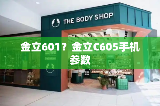 金立601？金立C605手机参数