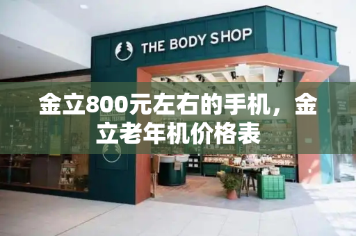 金立800元左右的手机，金立老年机价格表-第1张图片-星选测评