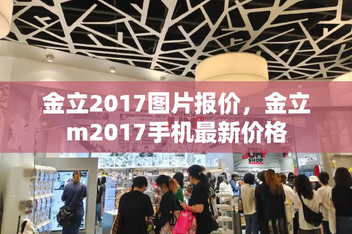 金立2017图片报价，金立m2017手机最新价格-第1张图片-星选测评