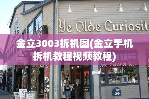 金立3003拆机图(金立手机拆机教程视频教程)-第1张图片-星选测评