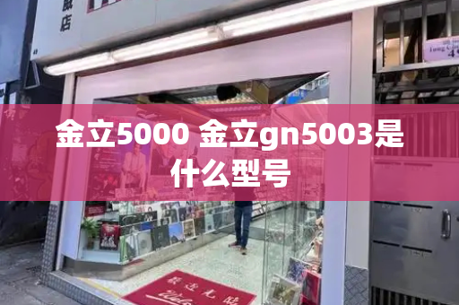 金立5000 金立gn5003是什么型号-第1张图片-星选测评