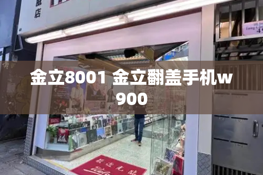 金立8001 金立翻盖手机w900