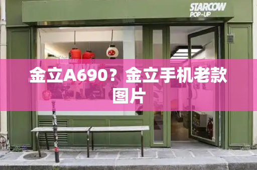 金立A690？金立手机老款图片-第1张图片-星选测评