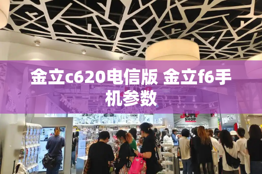 金立c620电信版 金立f6手机参数