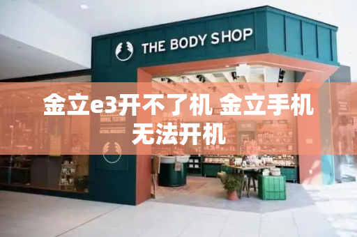 金立e3开不了机 金立手机无法开机-第1张图片-星选测评