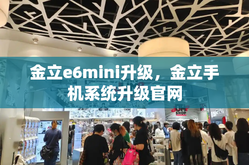 金立e6mini升级，金立手机系统升级官网-第1张图片-星选测评