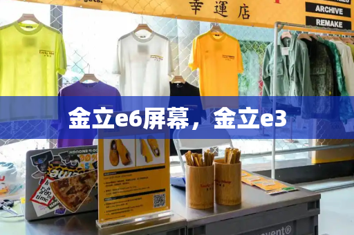 金立e6屏幕，金立e3