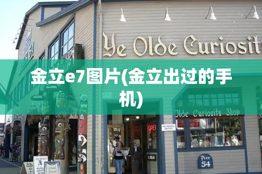 金立e7图片(金立出过的手机)-第1张图片-星选测评