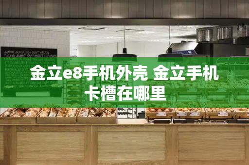 金立e8手机外壳 金立手机卡槽在哪里