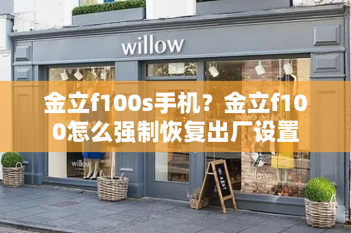 金立f100s手机？金立f100怎么强制恢复出厂设置-第1张图片-星选测评