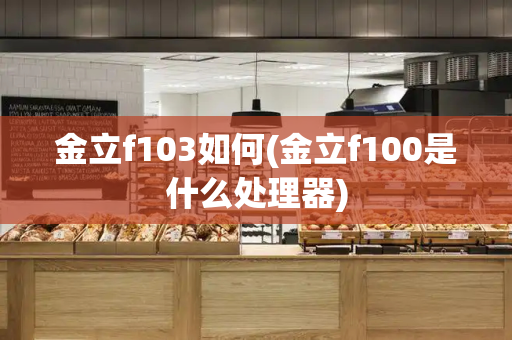 金立f103如何(金立f100是什么处理器)