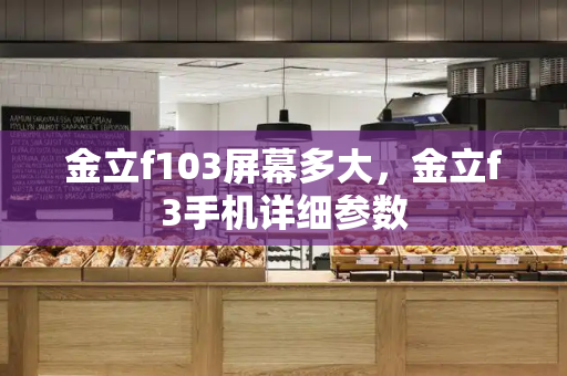 金立f103屏幕多大，金立f3手机详细参数