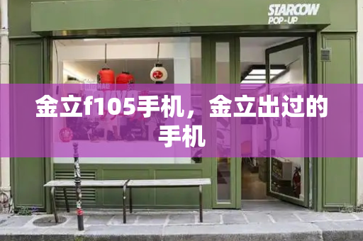 金立f105手机，金立出过的手机-第1张图片-星选测评