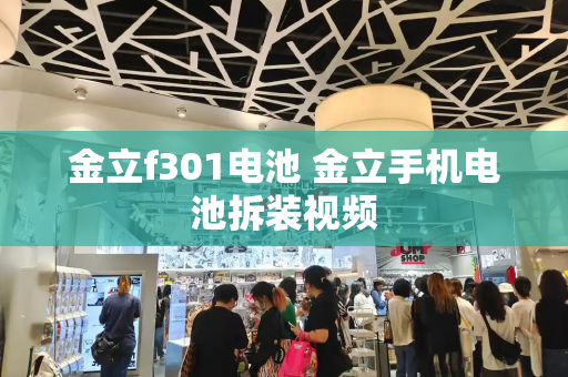 金立f301电池 金立手机电池拆装视频