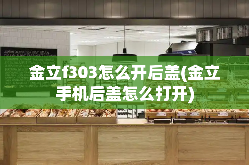 金立f303怎么开后盖(金立手机后盖怎么打开)