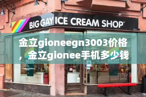 金立gioneegn3003价格，金立gionee手机多少钱