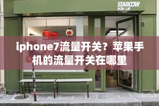 iphone7流量开关？苹果手机的流量开关在哪里