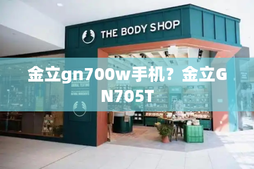 金立gn700w手机？金立GN705T-第1张图片-星选测评