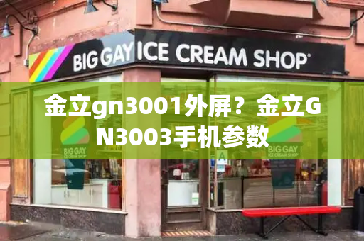 金立gn3001外屏？金立GN3003手机参数-第1张图片-星选测评