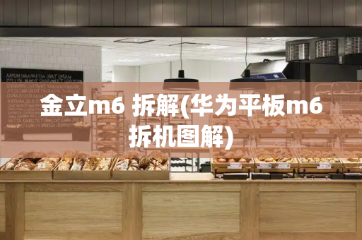 金立m6 拆解(华为平板m6拆机图解)-第1张图片-星选测评