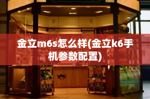 金立m6s怎么样(金立k6手机参数配置)-第1张图片-星选测评