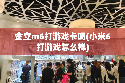 金立m6打游戏卡吗(小米6打游戏怎么样)