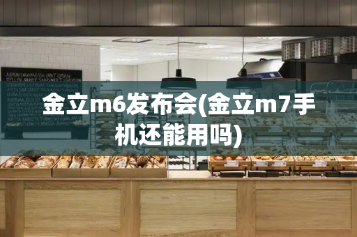 金立m6发布会(金立m7手机还能用吗)-第1张图片-星选测评