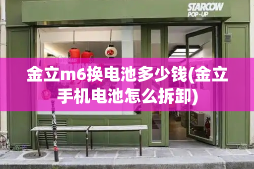 金立m6换电池多少钱(金立手机电池怎么拆卸)