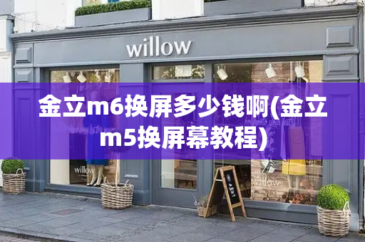 金立m6换屏多少钱啊(金立m5换屏幕教程)