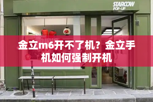 金立m6开不了机？金立手机如何强制开机-第1张图片-星选测评