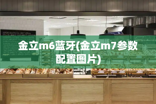 金立m6蓝牙(金立m7参数配置图片)