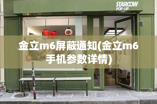 金立m6屏蔽通知(金立m6手机参数详情)-第1张图片-星选测评