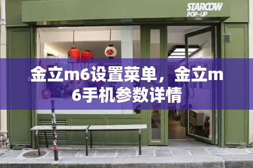 金立m6设置菜单，金立m6手机参数详情