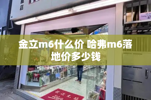 金立m6什么价 哈弗m6落地价多少钱-第1张图片-星选测评