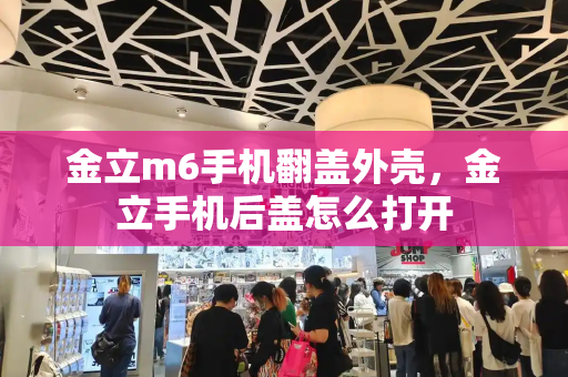 金立m6手机翻盖外壳，金立手机后盖怎么打开