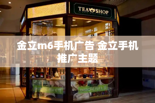 金立m6手机广告 金立手机推广主题
