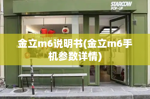 金立m6说明书(金立m6手机参数详情)