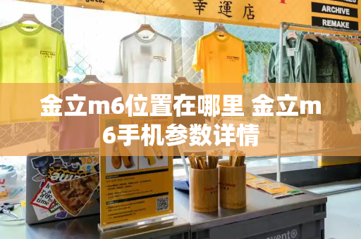 金立m6位置在哪里 金立m6手机参数详情-第1张图片-星选测评