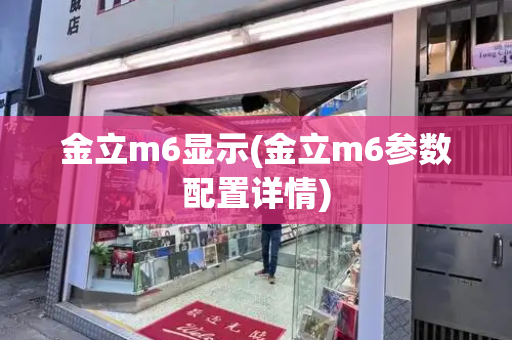 金立m6显示(金立m6参数配置详情)