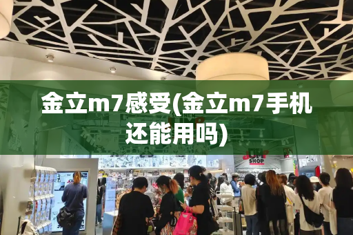 金立m7感受(金立m7手机还能用吗)-第1张图片-星选测评